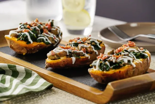 Delicioso Camote Relleno - Receta Peruana